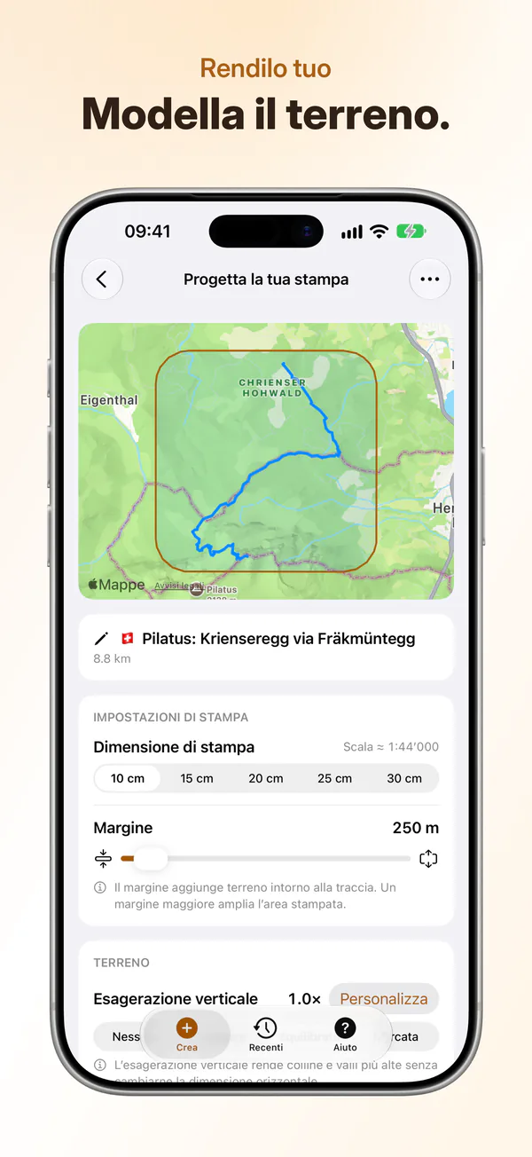 Rendilo tuo: Modella il terreno.